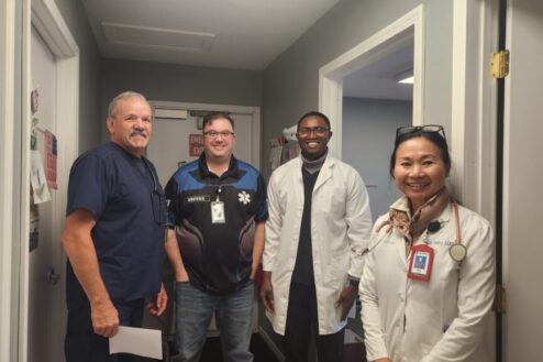 Interprofessional training at Odessa Memorial